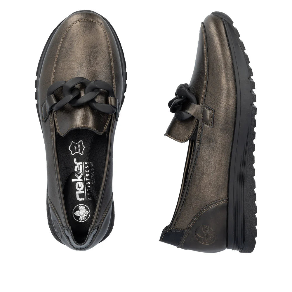 Mocassin Rieker à chaîne 49051-25