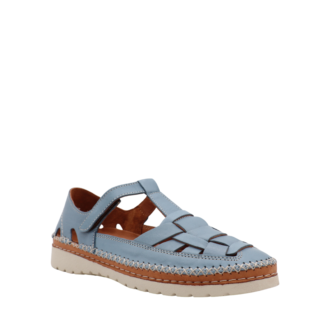 Chaussure Lucia – Cuir Ajouré & Style Artisanal