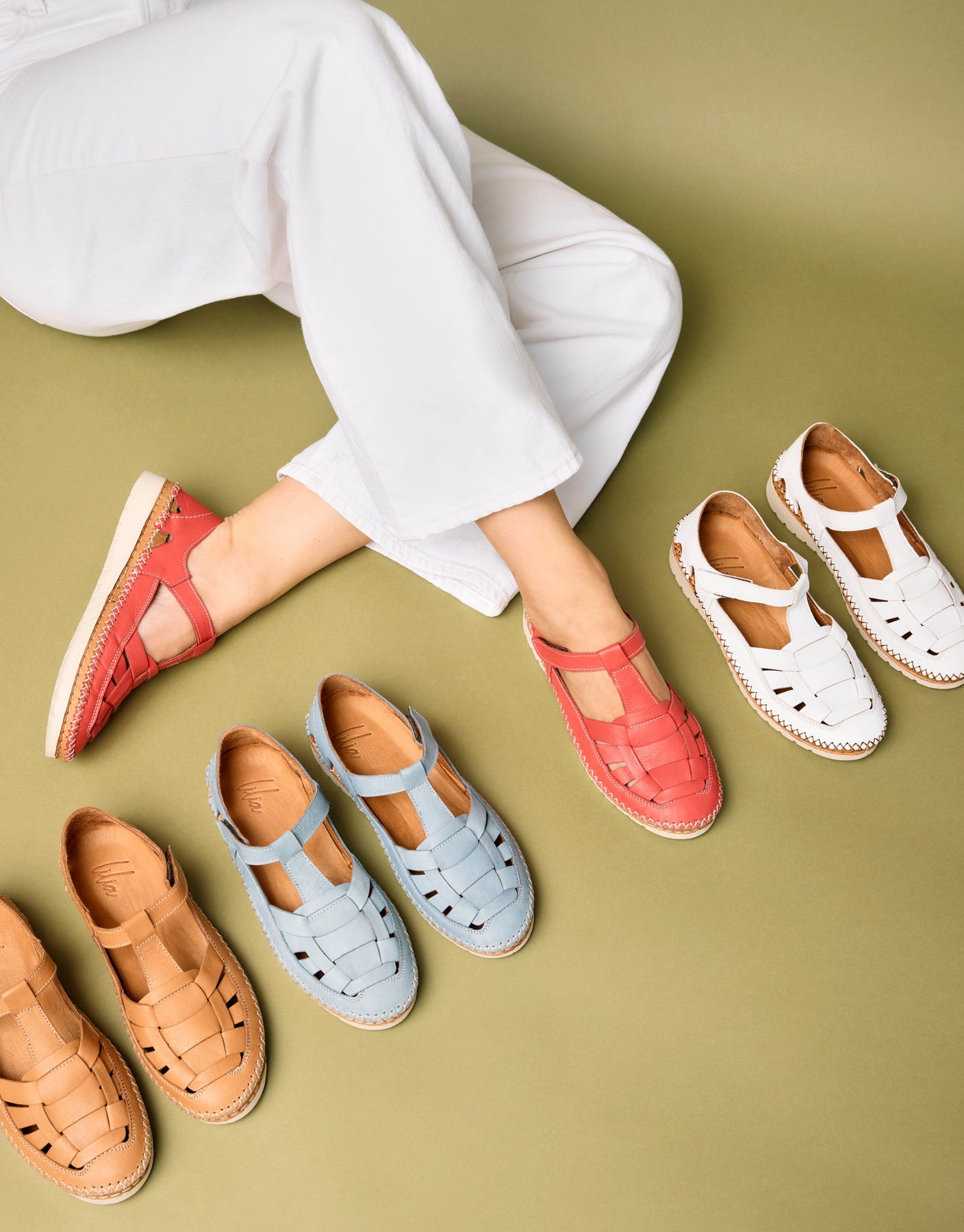 Chaussure Lucia – Cuir Ajouré & Style Artisanal