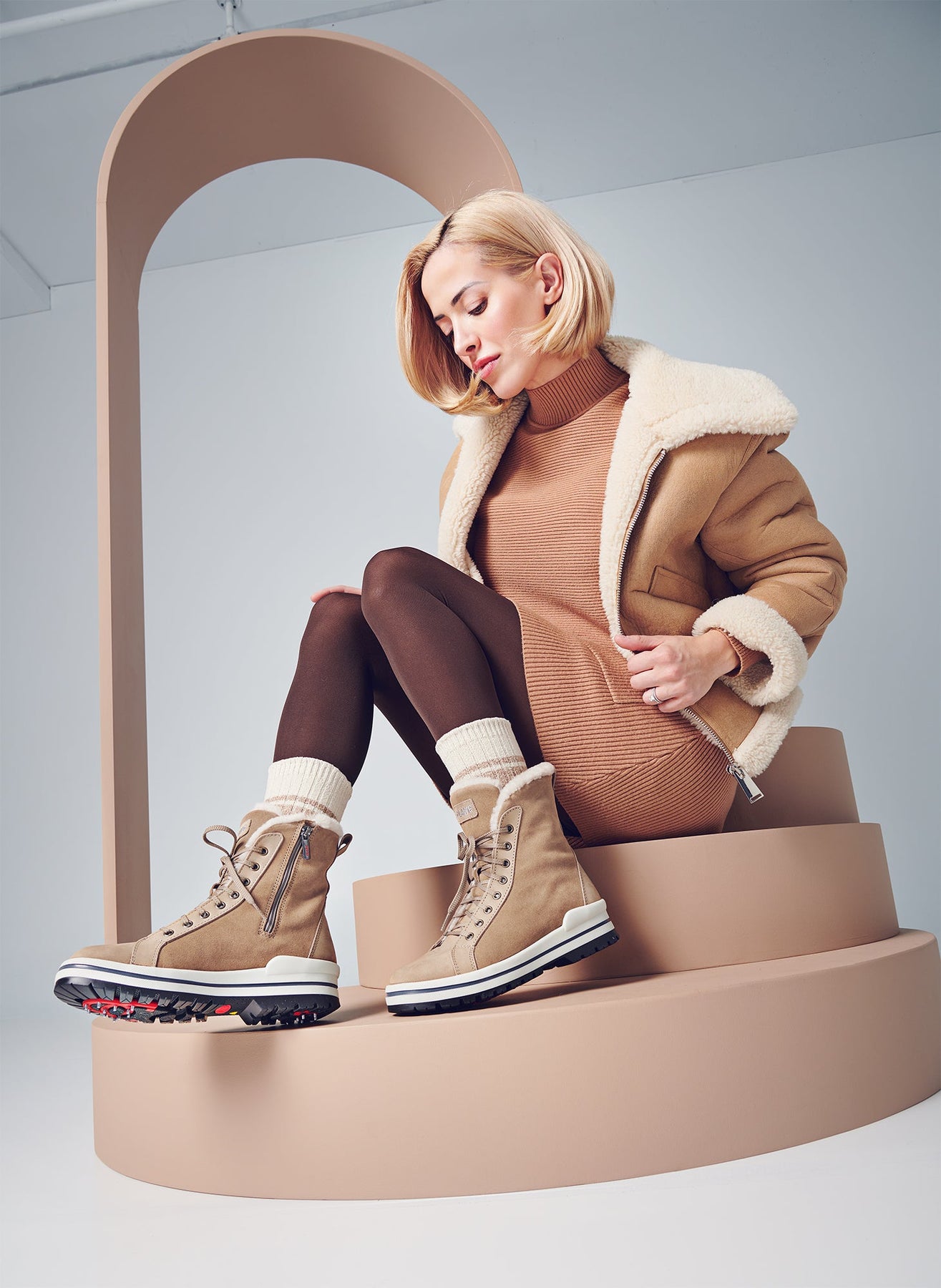 ZAIDE - Bottes à crampons